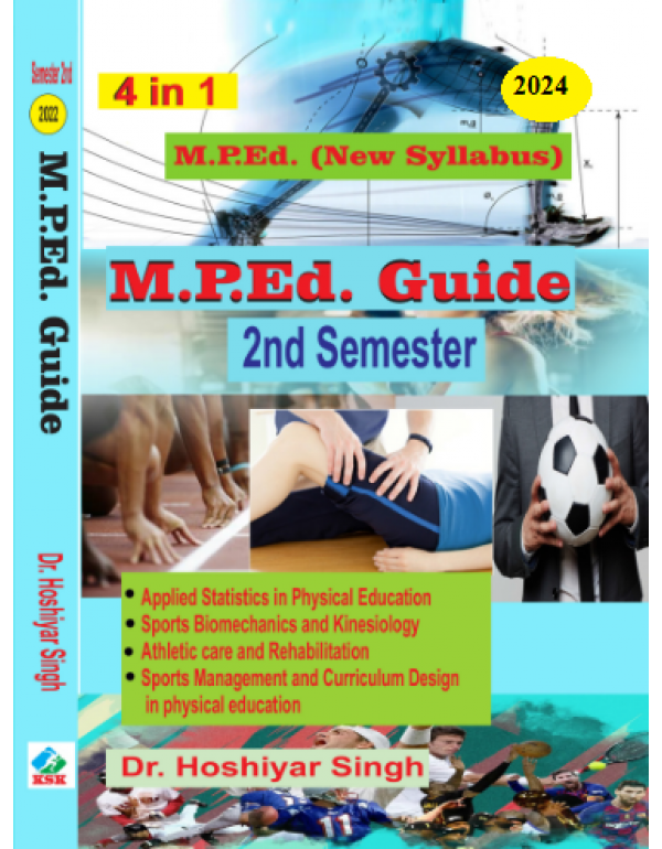 M.P.Ed. Guide Semester - II By Dr. Hoshiyar Singh [Paperback]