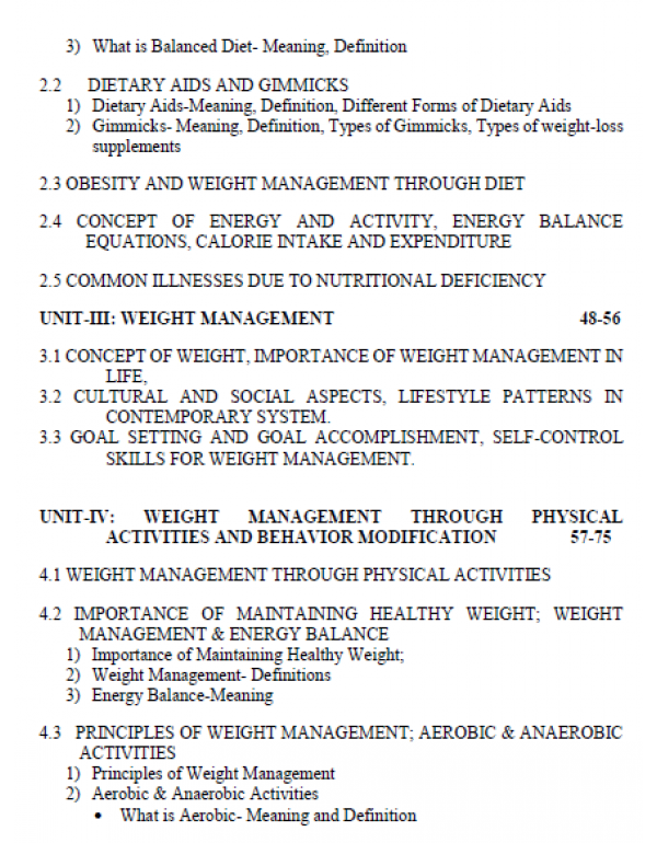 Obesity and Weight Management By Dr. Himani Malhotra